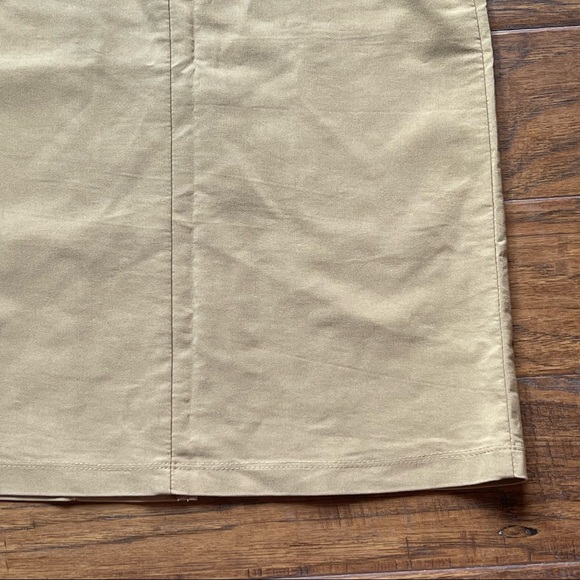 Vintage Krizia D tan midi pencil skirt size medium - Picture 13 of 13
